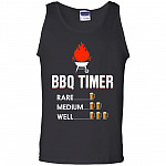 BBQ Tank, Black, Unisex Tank Top