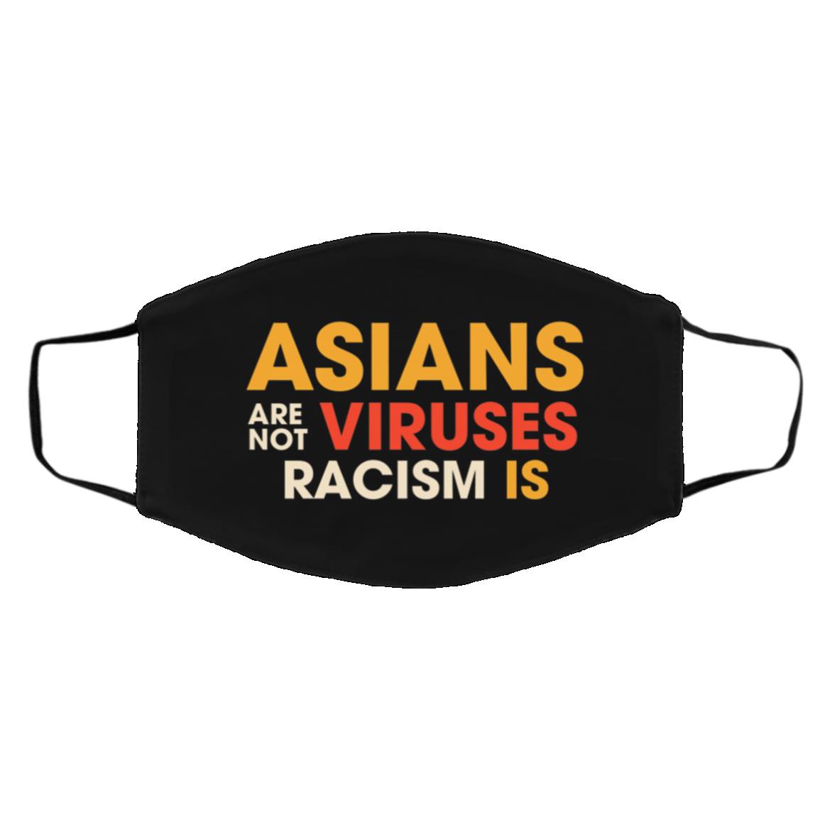 Asians Mask, Black, Cloth Face Cover – Medium/Large Asians Mask, Black, Cloth Face Cover – Medium/Large