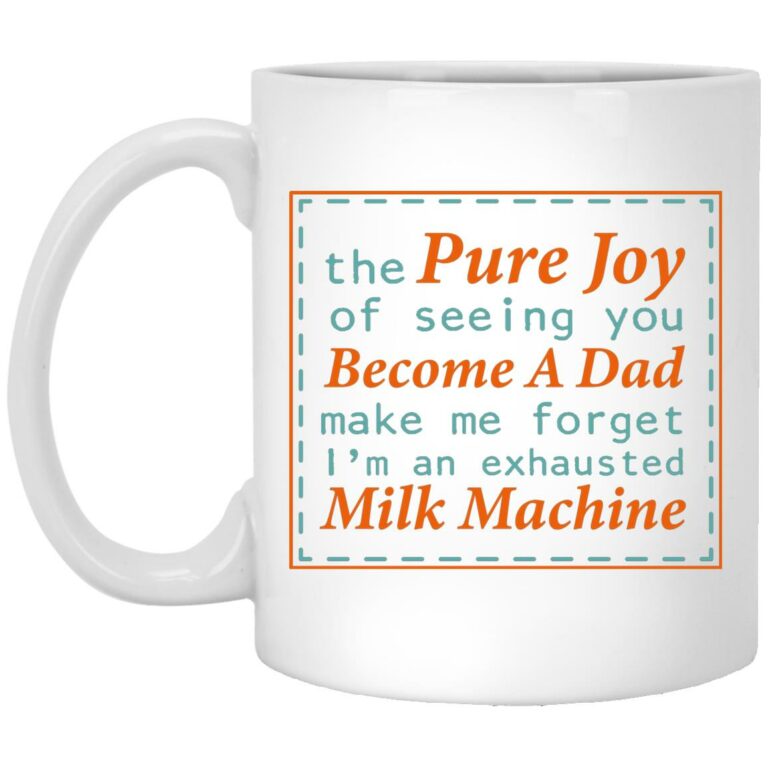 Pure Joy Mug, White, 11 oz. White Mug