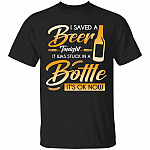 Beer Shirt, Black, Unisex T-Shirt