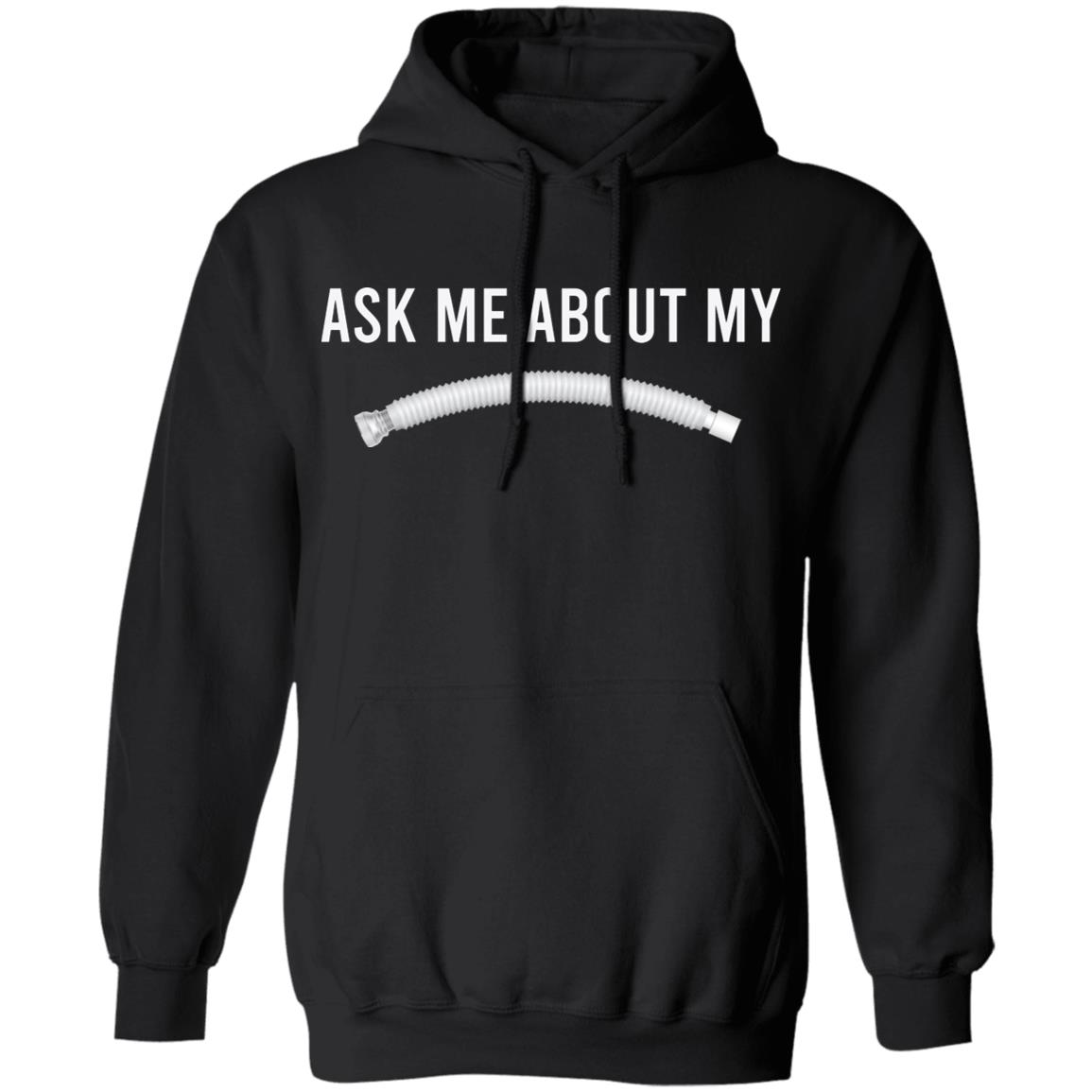 Ask Me Hoodie, Black, Hoodie