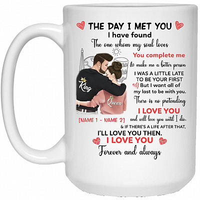 15 oz. White Mug