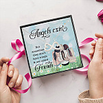 1P. Angel friends - 3 Infinity Heart Necklace (Silver) 5