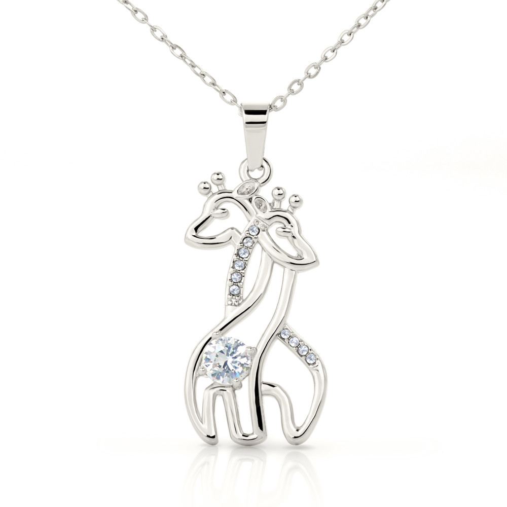 To My Granddaughter Never Forget I Love You I Hope You Believe in Yourself Giraffe Necklace Pendant Necklace To My Granddaughter Never Forget I Love You I Hope You Believe in Yourself Giraffe Necklace Pendant Necklace