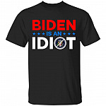 biden tee, Black, Unisex T-Shirt