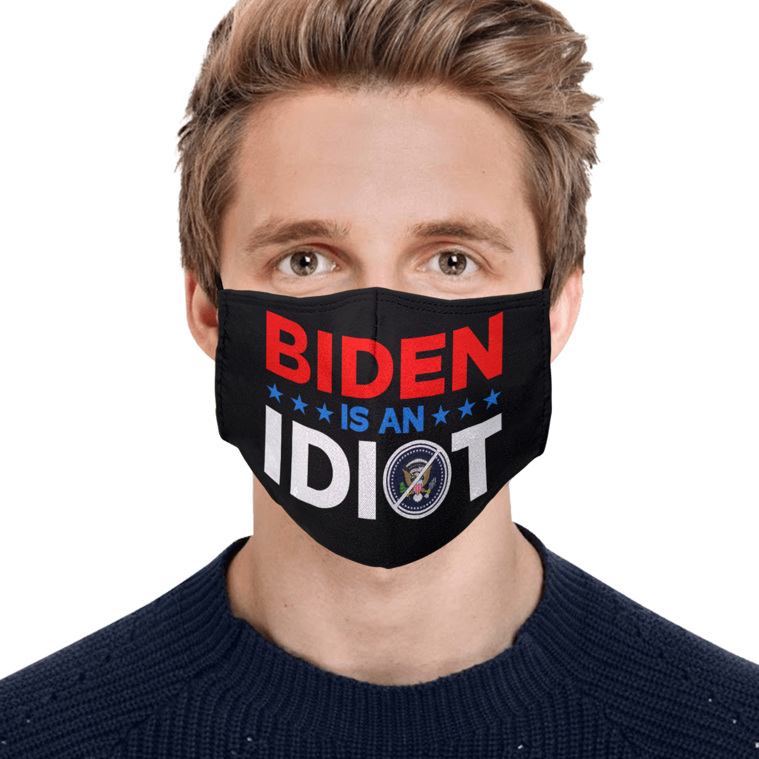 2HP. Biden Idiot-mask-mk