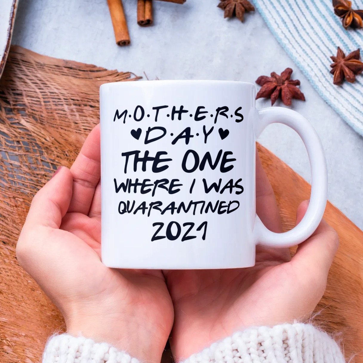 98 HG. Mother's Day 2021 Quarantine-white mk