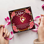 To My Boyfriend's Mom You've Given Me A Gracious Man Thank You For Everything Forever Love Pendant Necklace