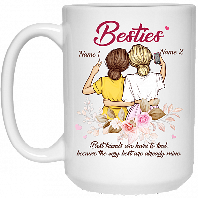 15 oz. White Mug
