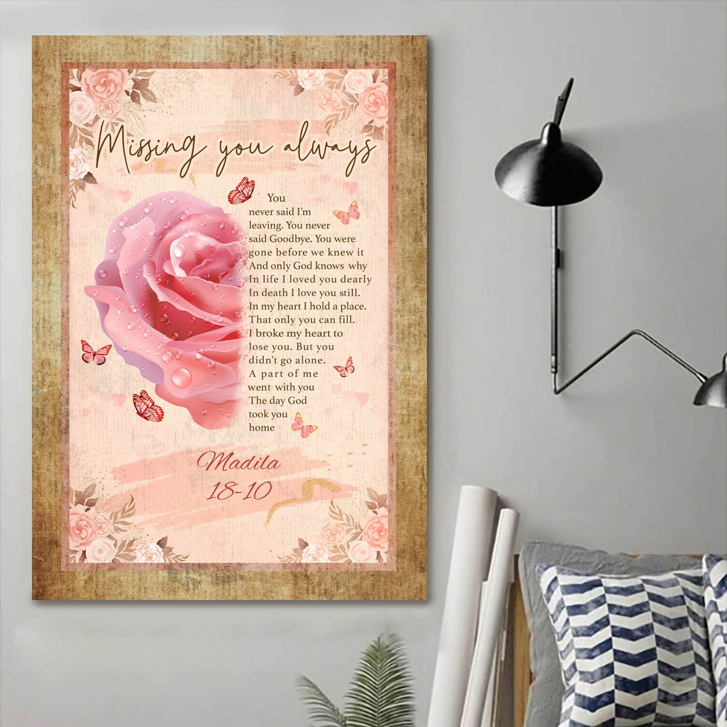 27TR. Miss you - (canvas ) - Mk2 - Alex Brush - ba3837 copy