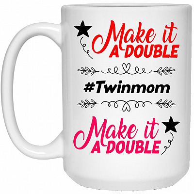 15 oz. White Mug