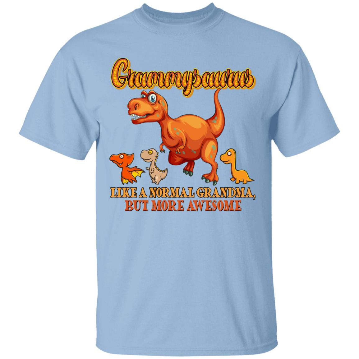 Grammysaurus Like A Normal Gr, Light Blue, Unisex T-Shirt