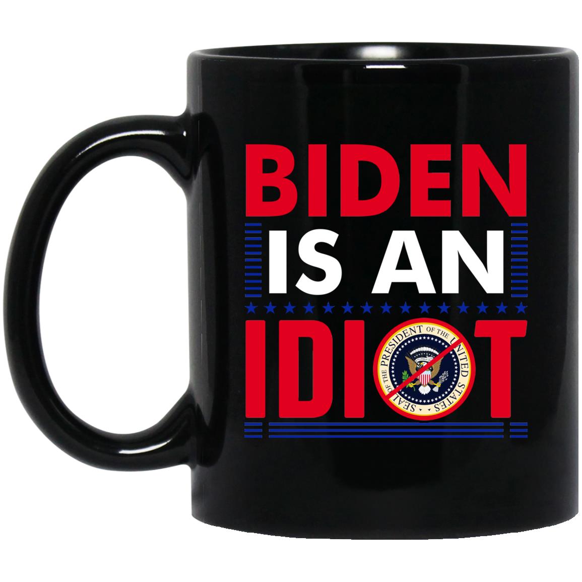 Biden 4 Mug, Black, 11 oz. Black Mug Biden 4 Mug, Black, 11 oz. Black Mug