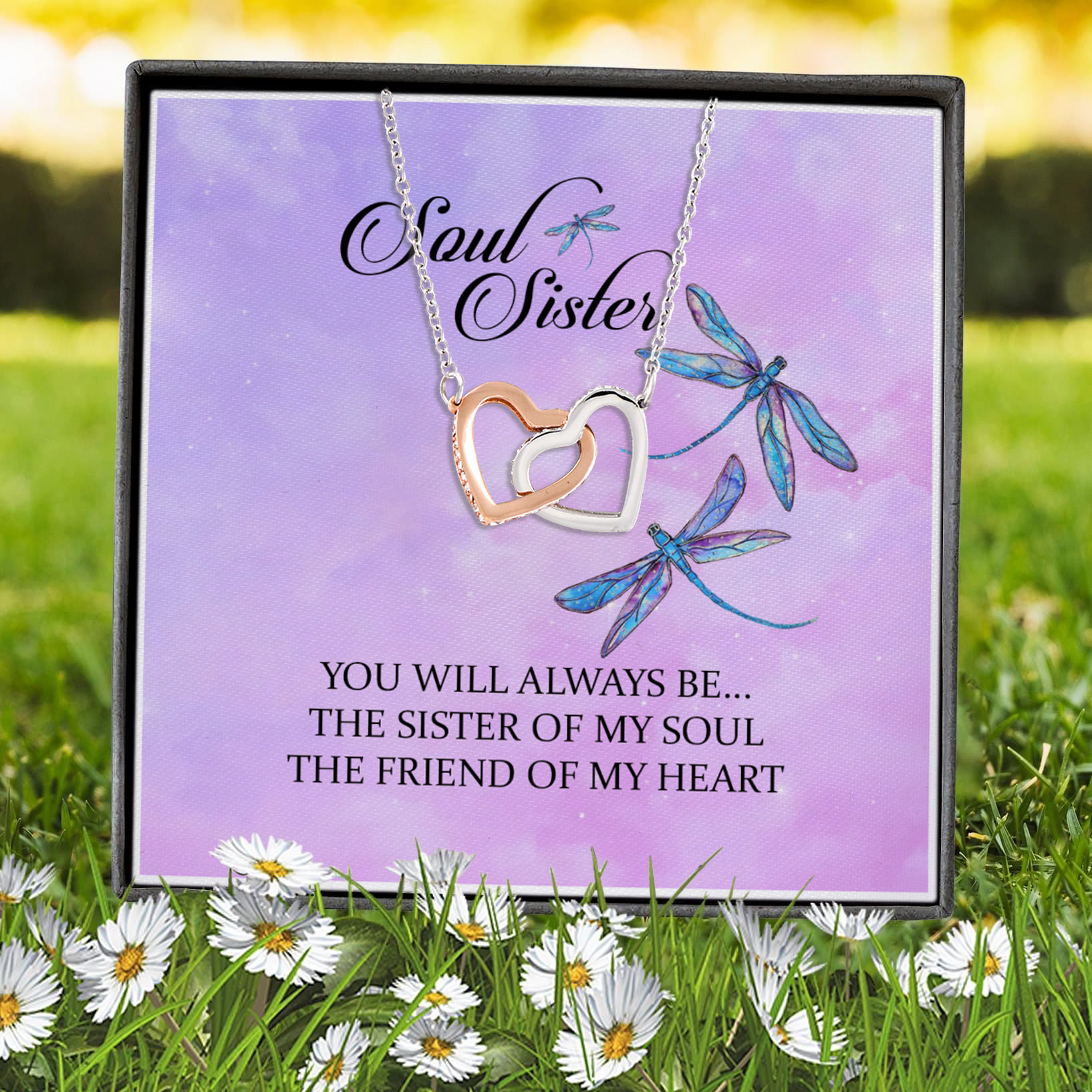 5HP. Soul Sister Interlocking Hearts Necklace 7