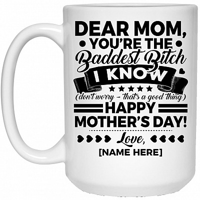 15 oz. White Mug