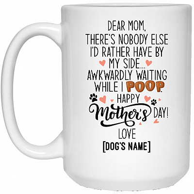 15 oz. White Mug