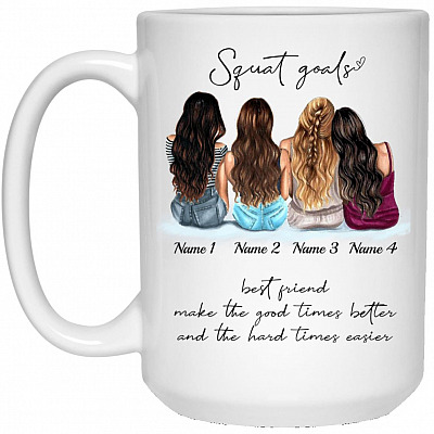 15 oz. White Mug