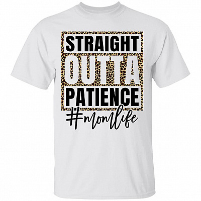 STRAIGHT OUTTA SHIRT, White, Unisex T-Shirt