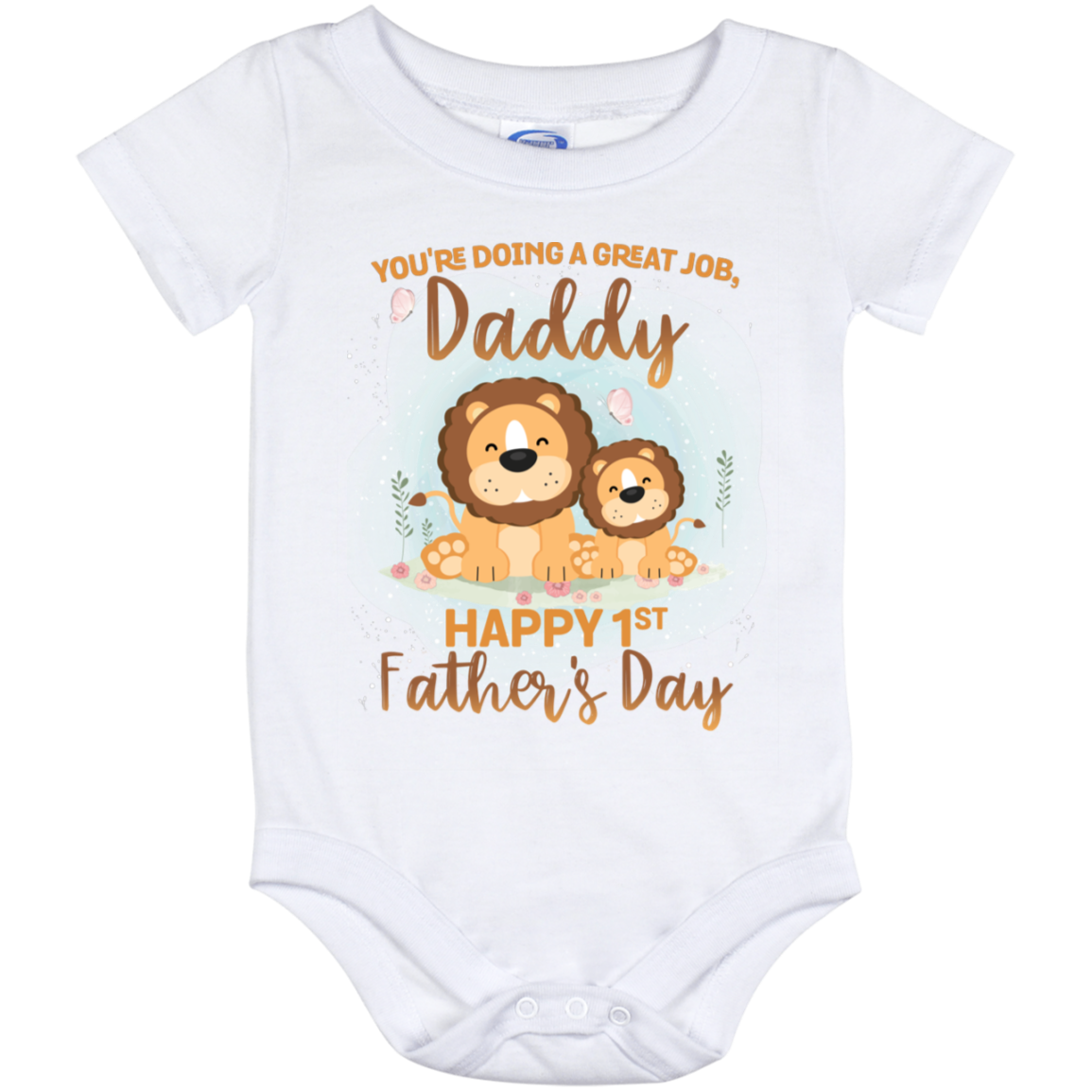 You're Doing A Great Job Daddy Happy 1st Father's Day Baby Onesie - Baby Toddlers Bodysuit, White, Baby Onesie - 12 Month You're Doing A Great Job Daddy Happy 1st Father's Day Baby Onesie - Baby Toddlers Bodysuit, White, Baby Onesie - 12 Month