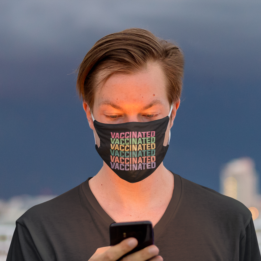8KNG. Vaccinated-mask mk1