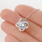 Love Knot Necklace Message Card 3