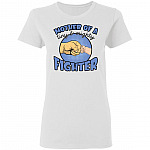 Mother Of A Tiny And Mighty Fighter Ladies T-Shirt - Matching Shirt With Tiny And Mighty Baby Onesie, White, Ladies T-Shirt