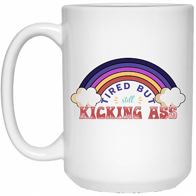 15 oz. White Mug