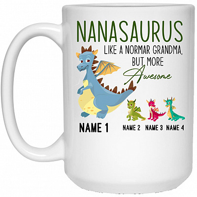 15 oz. White Mug