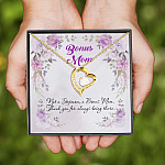 Bonus Mom Not A Stepmom Forever Love Pendant Necklace