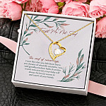 Forget Me Not Seed Forever Love Pendant Necklace - Baby Loss Necklace