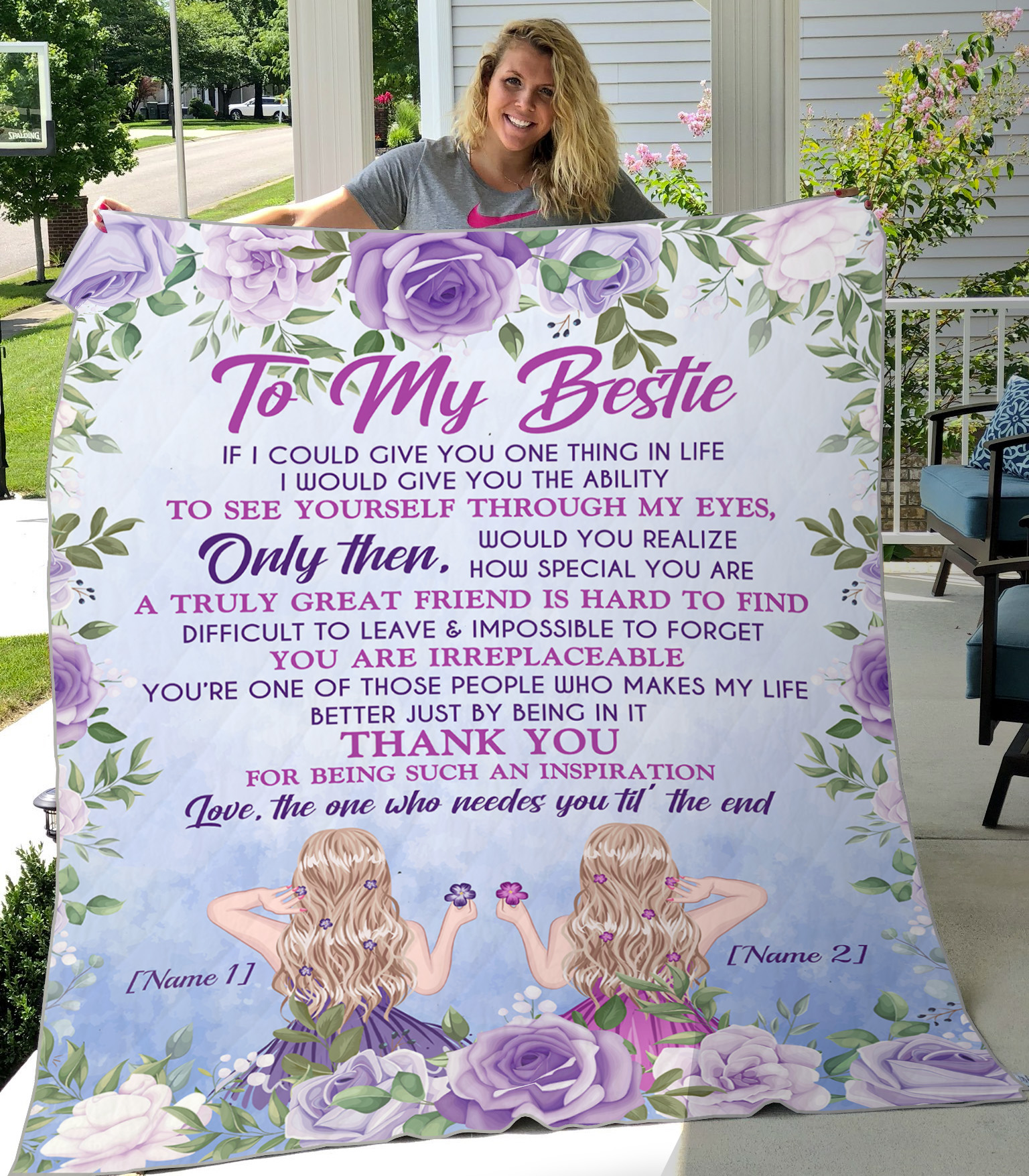 12TR. to my bestie BLANKET - mk 1