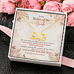 1MH. Entrusting Heart Infinity Heart Necklace (Gold) 4