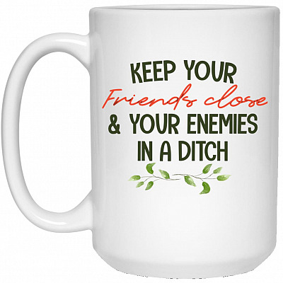 15 oz. White Mug