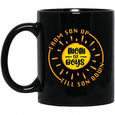 11 oz. Black Mug