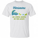 mimisaurus tshirt, White, Unisex T-Shirt