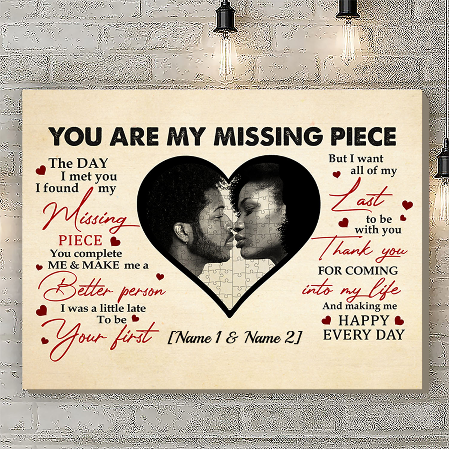 1BN. Missing Piece Couple MK1