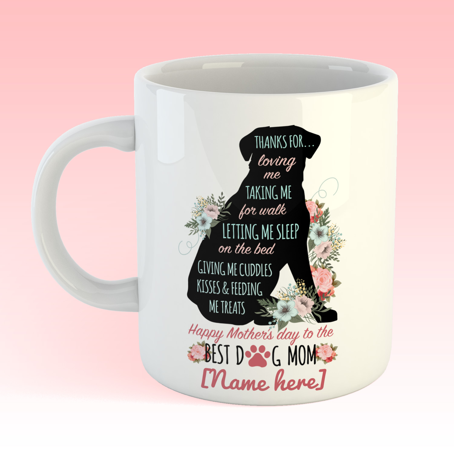 32TR. BEST DOG MOM - (mug - light)mk2-Pacifico-#ce5b67
