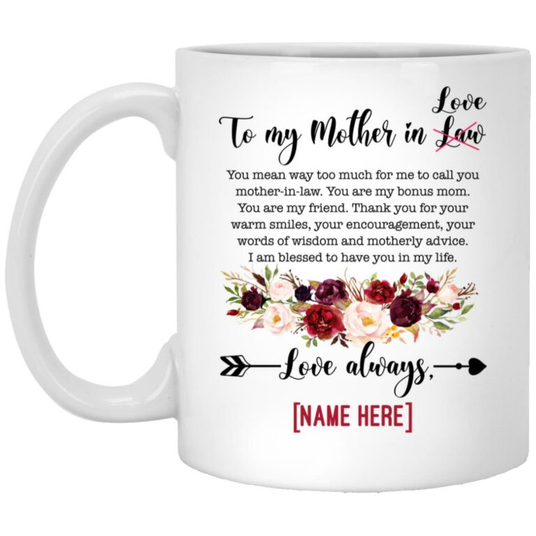 Personalized Romantic Coffee Mug - How Much You Mean to Me