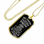 My Viking You Are My Favorite Viking You Are as Brave as Rag-nar Wise as Odin Dog Tag Pendant Necklace - Dog Tag (Gold Plated) My Viking You Are My Favorite Viking You Are as Brave as Rag-nar Wise as Odin Dog Tag Pendant Necklace - Dog Tag (Gold Plated)