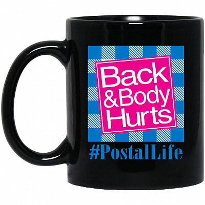 11 oz. Black Mug