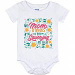 Squeezing Onesie, White, Baby Onesie - 12 Month