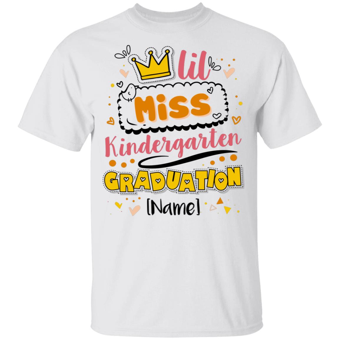 Miss Kindergarten T, White, Youth T-Shirt