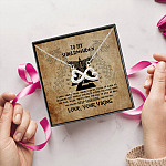 4 HG uu tien. To My Viking Infinity Heart Necklace (Silver) 5