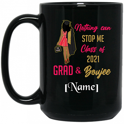 15 oz. Black Mug