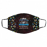 I Am A Strong Woman, White, Cloth Face Cover – Medium/Large