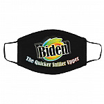 The Quick Sniffer mask, Black, Cloth Face Cover – Medium/Large