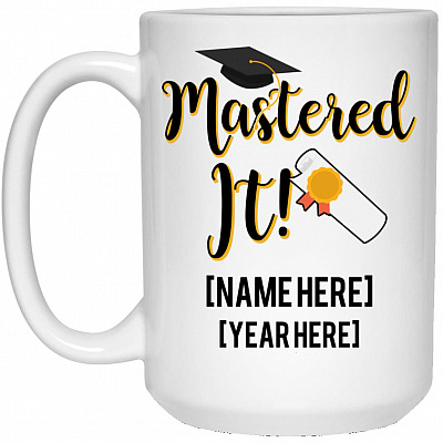 15 oz. White Mug