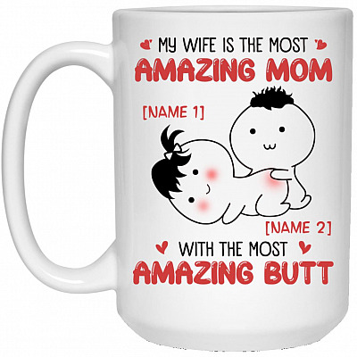 15 oz. White Mug