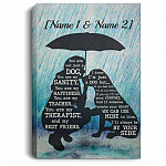 Personalized You Are Not Just A Dog Canvas, White, 0.75'' Framed Canvas Personalized You Are Not Just A Dog Canvas, White, 0.75'' Framed Canvas