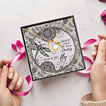 3LV. What If I Fall Dragonfly-MESSAGE CARD(2) Forever Love Necklace (Gold) 5